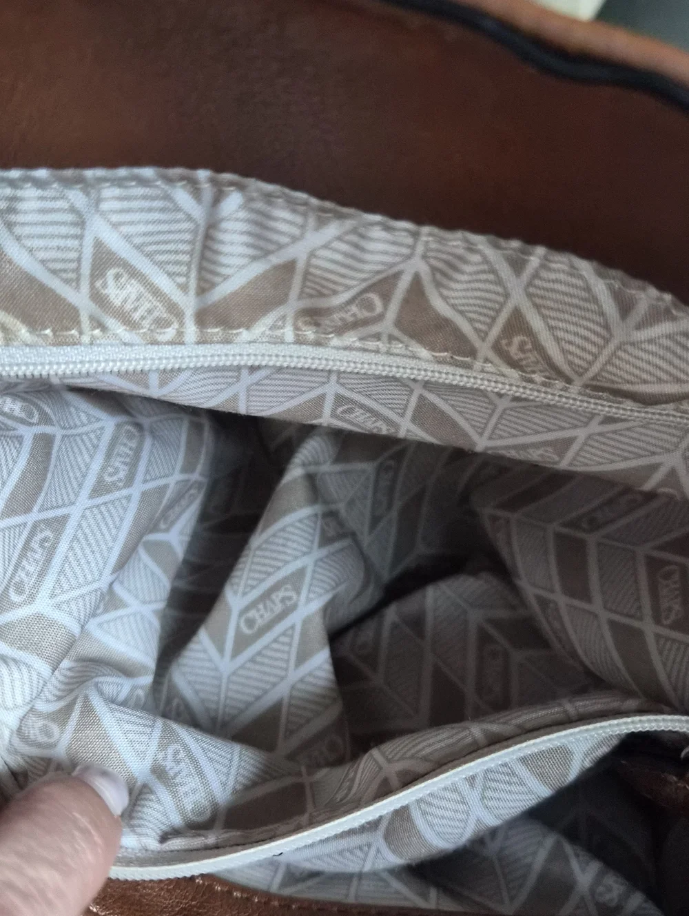 Chaps shoulder bag